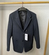 2022百威龙春季精品商务休闲深灰色西装外套(深灰色 185cm建议体重160-180斤)