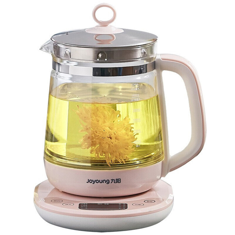 九阳joyoung养生壶全自动加厚玻璃多功能家用电煮茶器办公室烧水壶k17
