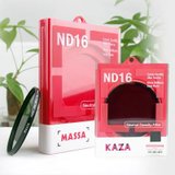 MASSA麦莎KAZA 82mm ND16中灰密度减光滤镜　ND镜　德国肖特玻璃