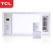TCL 浴霸集成吊顶 灯暖照明多功能取暖器(风暖浴霸（银色2400W）+普通开关)