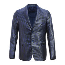 Gucci男士深蓝色涤纶丝绸西装 233066-Z7465-456446深蓝色 时尚百搭
