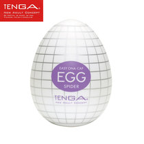 日本TENGA EGG男用飞机杯 便携式飞机胶 情趣鸡蛋 飞机蛋  送润滑剂 男用情趣用品 成人用品(蛛网 1个)