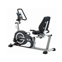 艾威RC6850 静音家用运动脚踏车 中老年室内锻炼健身器材 卧式健身车 靠背健身车(黑色 卧式健身车)