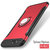 苹果iPhone8/X/7/6S手机壳 iphonex 6splus 7/8plus手机壳手机套保护壳指环支架车载保护套(红色 iPhone7Plus)
