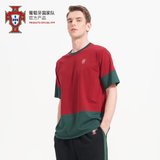 葡萄牙国家队官方商品丨欧洲杯新款T恤短袖国潮发财纯棉C罗足球迷(花色 S)