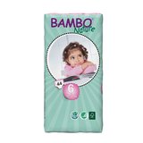 Bambo Nature 原装进口丹麦班博自然系列婴儿纸尿裤6号 44片-XL号