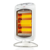 格力（Gree）NSD-12-WG 取暖器 电暖器 电暖气石英管节能 暗光防烫摇头小太阳