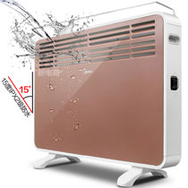 美的（Midea）NDK20-16H1W取暖器 居浴两用 对流快速制热 3档调节 安全防水 倾倒自动断电 节能省电