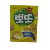 可拉奥CROWN  韩国进口可拉奥奶油夹心饼干 161g/盒