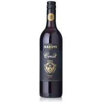 真快乐自营 澳大利亚原装进口 哈迪徽章西拉干红葡萄酒750ml