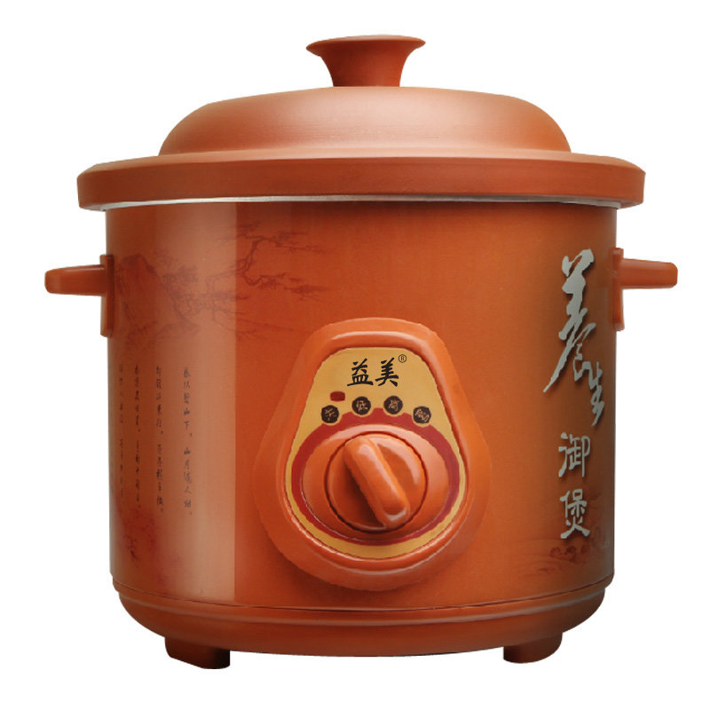 益美yimeiyme35电炖锅紫砂锅电紫砂煲汤煲炖盅汤锅35l