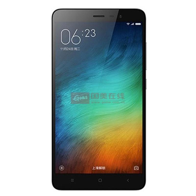 【小米红米note3/note3手机黑色全网通4g高配版(3g 32gb)图片】小米