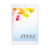 微星（MSI）Primo81 7.85英寸办公娱乐平板电脑（四核Allwinner A31S 1.2G Android4.2 30万/200万摄像头 7.85英寸IPS高清屏 1GB 16G ）白色