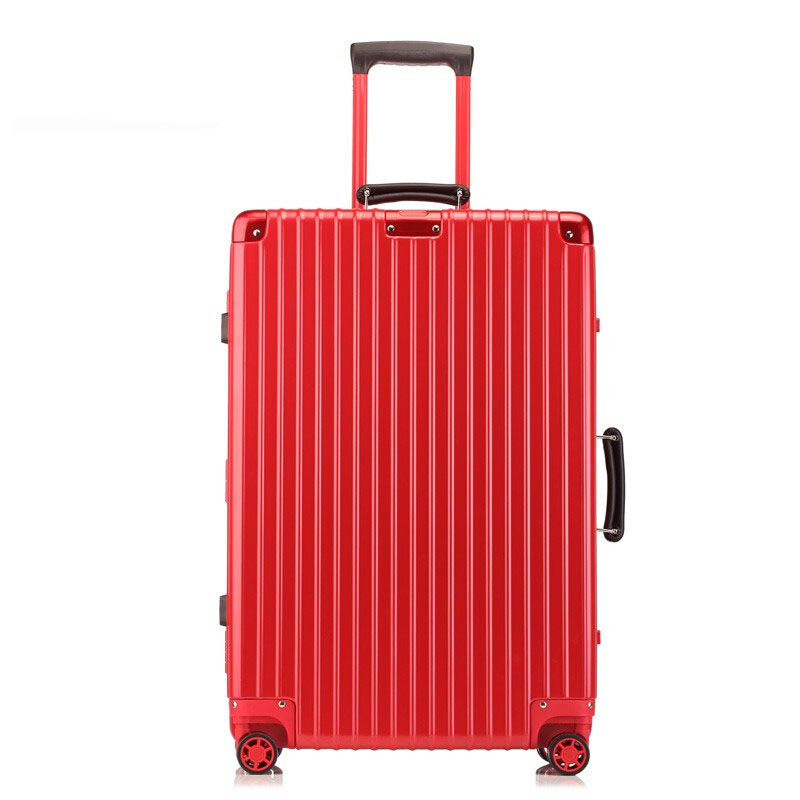 潘达家包包(PADAJABA) 22英寸ABSPC登机箱拉杆箱旅行拉杆包商务时尚 红色 22英寸 HO6899