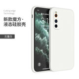 vivoiqooneo5活力版手机壳套+钢化膜iQOO Neo5活力版保护套5G男女创意直边包镜头液态硅胶防摔软套保护壳(图1)