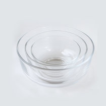 厨房玻璃碗 水果沙拉碗打蛋碗搅拌碗(小碗 KTW116 300ML)