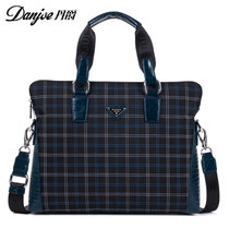 Danjue/丹爵 2016春季新款 布料包 休闲手提包 单肩包 布包 男包 D8722-1