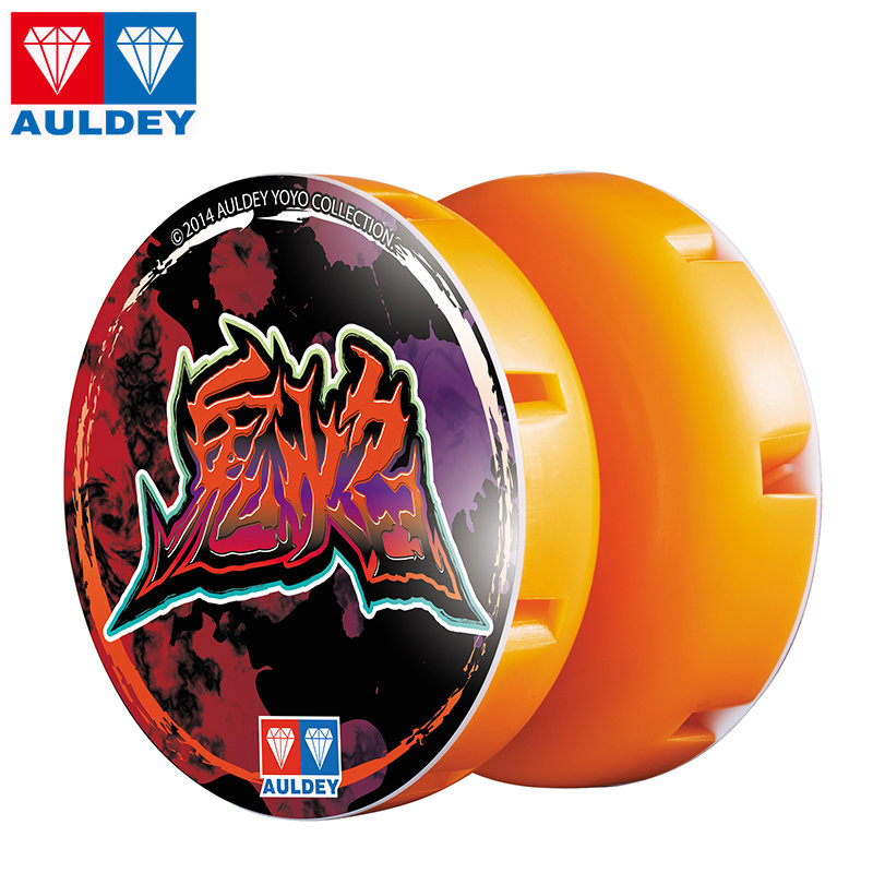 奥迪双钻火力少年王悠悠球yoyo球 儿童玩具*溜溜球 烈焰飞凤/雪鳞锋