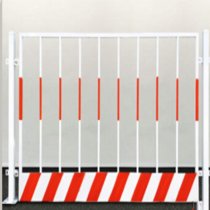 俊采云JCY-C14基坑护栏工地施工围栏建筑工具化临边 黄色 网定型化安防护栏杆竖管款--白色1.2*2米（单位：块）(白色 JCY-C14)