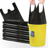 加厚大号手提式背心垃圾袋一次性塑料袋(50只背心垃圾袋)