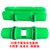园艺温室简易大棚配件压膜卡固膜卡薄膜卡扣钢管塑料卡黑夹子加厚(25管绿色方簧95mm长（100个）)
