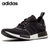 【亚力士】阿迪达斯/三叶草休闲鞋Adidas NMD R1 Black Japan Boost 男女跑步鞋 S81847(黑色 37)