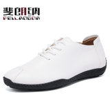 斐朗纳男士时尚潮流休闲男式鞋(白色 39)