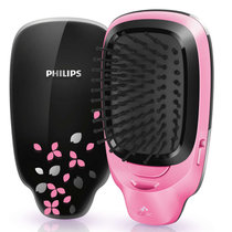 飞利浦(Philips) HP4589/05 负离子造型梳 呵护头发防静电,红黑个性潮流新色
