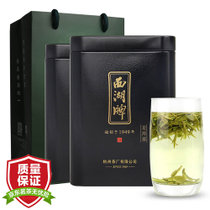 西湖茶叶绿茶明前特级精选龙井茶罐装买1送1共100g春茶 西湖工艺2020新茶