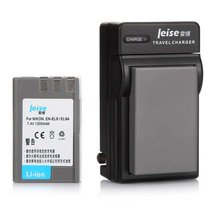 雷摄（LEISE）EN-EL9 数码相机/摄像机电池/便携充电器组合套装 适用于尼康：D40 D40x D40X D60 D5000 D3000