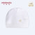 小米米minimoto婴儿男女宝宝棉帽胎帽保暖帽(米白 40cm)