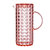 意大利 Guzzini 进口水壶 大容量凉水壶家用冷水壶饮料果汁壶1750cc 国美厨空间(红色)