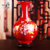 兆宏 景德镇陶瓷器 花瓶 客厅摆件中国红牡丹 落地花瓶 家居饰品(金牡丹冬瓜瓶（中国红）超大号)