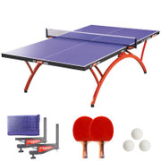 红双喜折叠式家庭娱乐 比赛训练乒乓球台T2828