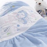 【小富兰克】秋冬婴儿用品大抱被 夹棉婴儿童睡袋宝宝防踢被 2156_粉色