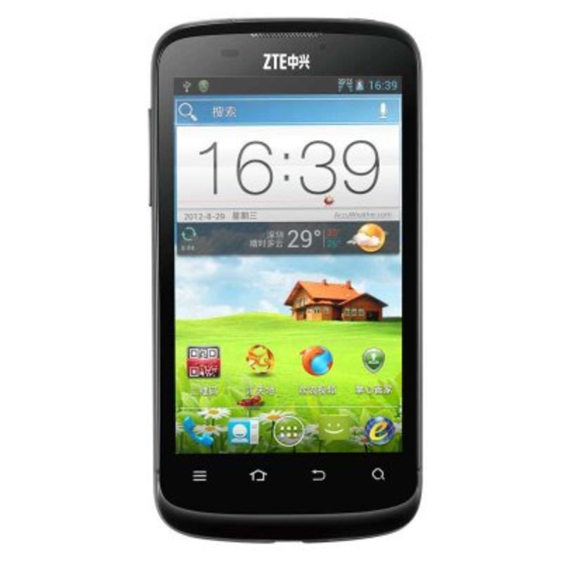 中兴(zte)n881e cdma2000电信 天翼3g 双核安卓智能手机(黑色 套餐一)