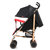 轻便携婴儿推车 可坐躺折叠婴儿车 避震童车伞车 宝宝手推婴儿车(黑色 豪华升级款（可坐躺）)