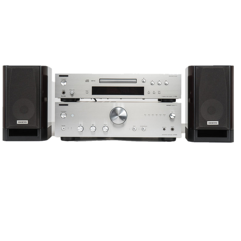 【安桥hf-1000s音响图片】安桥(onkyo)hf-1000s hifi台式音响套装 纯