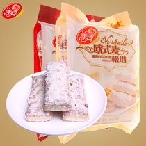 美丹欧式麦松塔255g袋装 买1送1 椰蓉巧克力曲奇饼干台湾零食 松塔千层酥