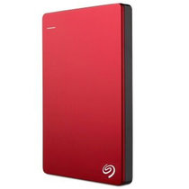 希捷（Seagate）Backup Plus睿品（升级版）1T 2.5英寸移动硬盘 丝绸红STDR1000303(标配+保护包+1米数据线)