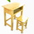 多美汇  木质学习桌椅  DMH-KY-003(原木色 默认)