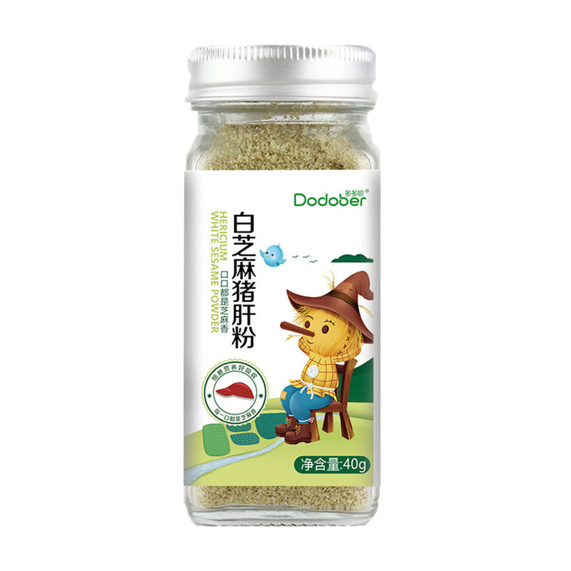多多呗白芝麻猪肝粉40g[乐娱购]40g 细磨营养好吸收【图片 价格 品牌