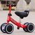 儿童平衡车1-3岁2宝宝滑行车溜溜车婴儿学步车玩具扭扭车生日礼物(红色+高配款（提手加厚座椅） 默认版本)