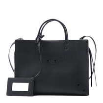 BALENCIAGA女士黑色手提包 90027-D6WIT-1000黑色 时尚百搭
