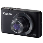 佳能（Canon）PowerShotS200数码相机（黑色）1010万像素 3.0英寸屏 24mm广角 F2.0大光圈 WIFI传输