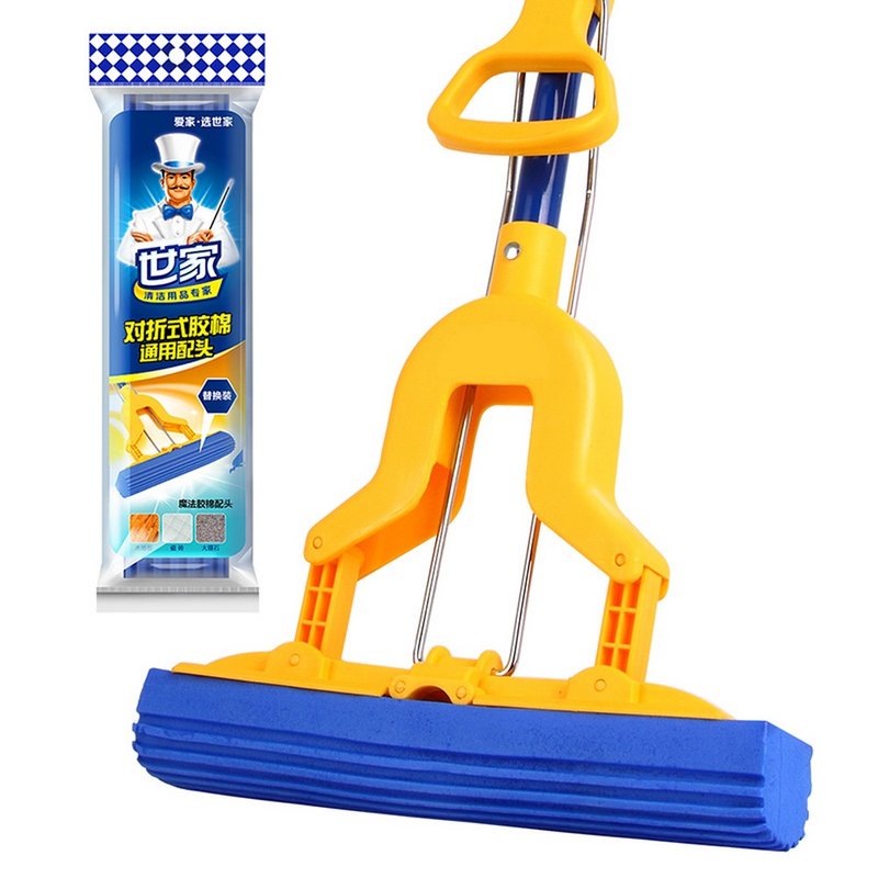 国美自营世家魔法胶棉吸水拖把20139