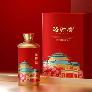 新品直降珞珈情酒酱香型白酒