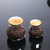卓宜佳居（ZJOY)厨房蘑菇造型精致玻璃储物罐杂粮密封罐食品收纳罐茶叶罐咖啡豆罐子(容量400毫升1只装)