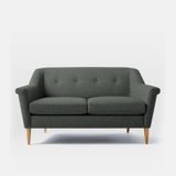 TIMI天米 简欧布艺沙发 现代简约单人双人三人沙发 客厅小户型沙发组合(深灰色 单人沙发)