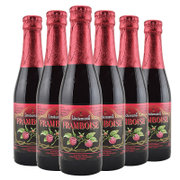 林德曼Lindemans 比利时啤酒（原装进口啤酒）果味山莓啤酒250ml瓶装啤酒(6支)
